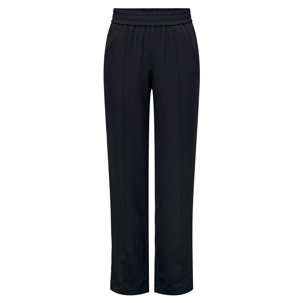 

Брюки Only Lucy-Laura Wide Leg Fit Mid Waist, черный