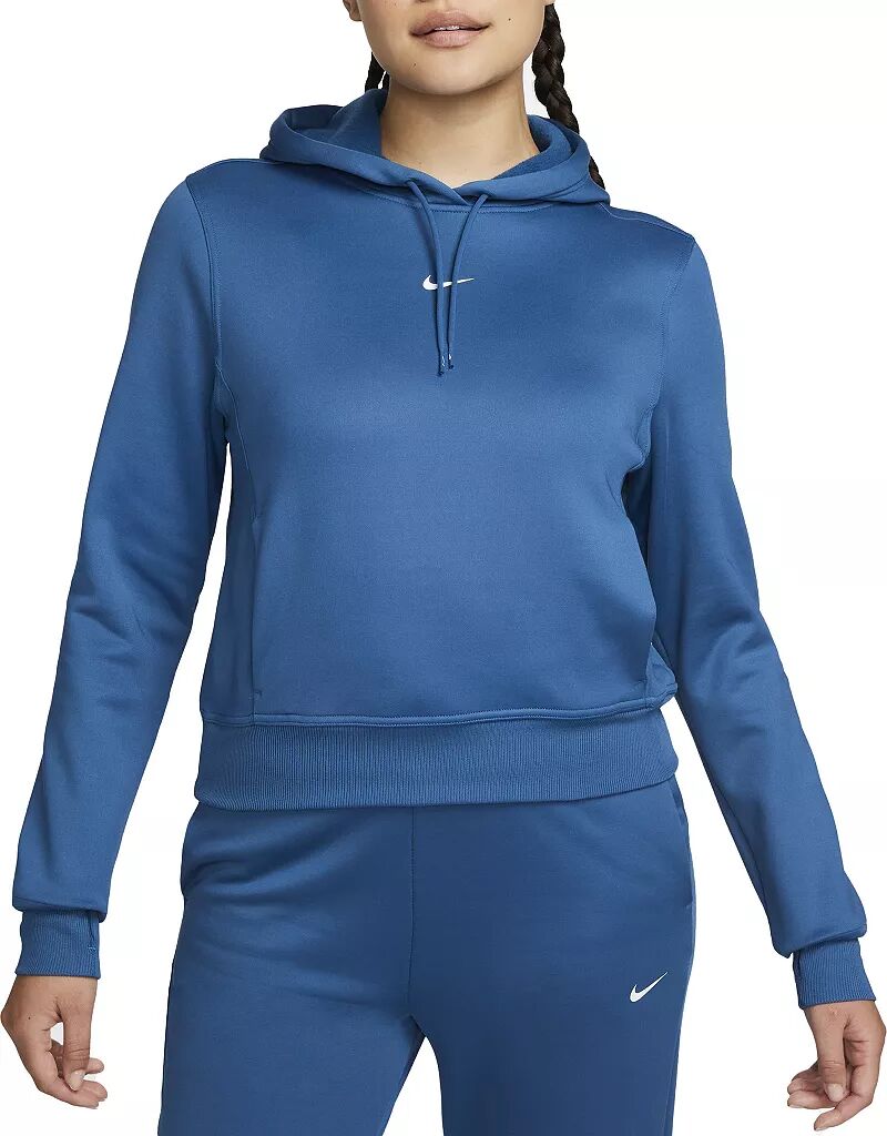 Женская худи Nike Therma-FIT One Pullover, синий