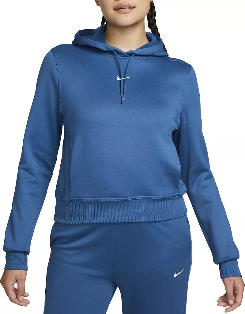 

Женская худи Nike Therma-FIT One Pullover, синий