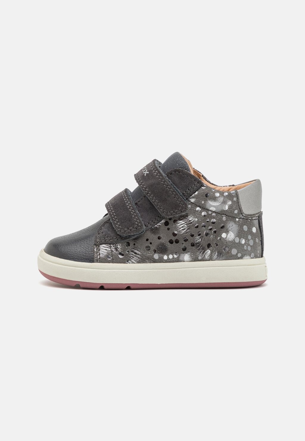 

Кроссовки высокие B BIGLIA Geox, цвет dark grey/dark silver