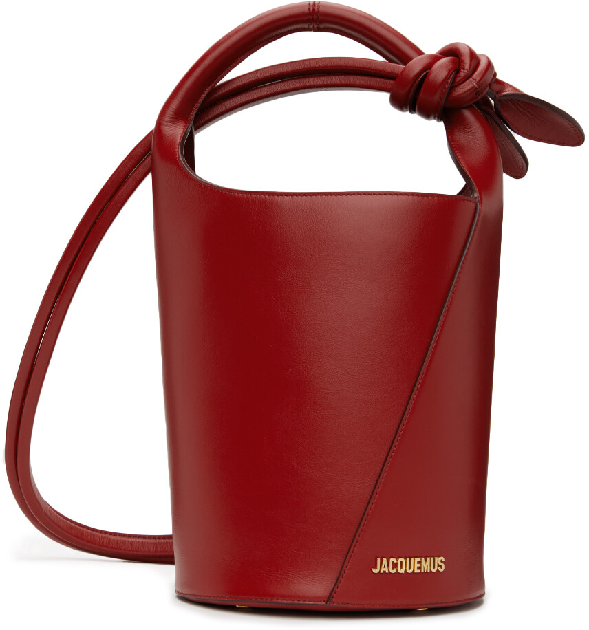 

Красная сумка Le petit Tourni Jacquemus