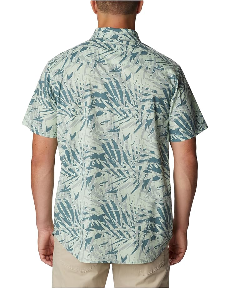 цена Рубашка Columbia Rapid Rivers Printed Short Sleeve Shirt, цвет Metal Dye Palms