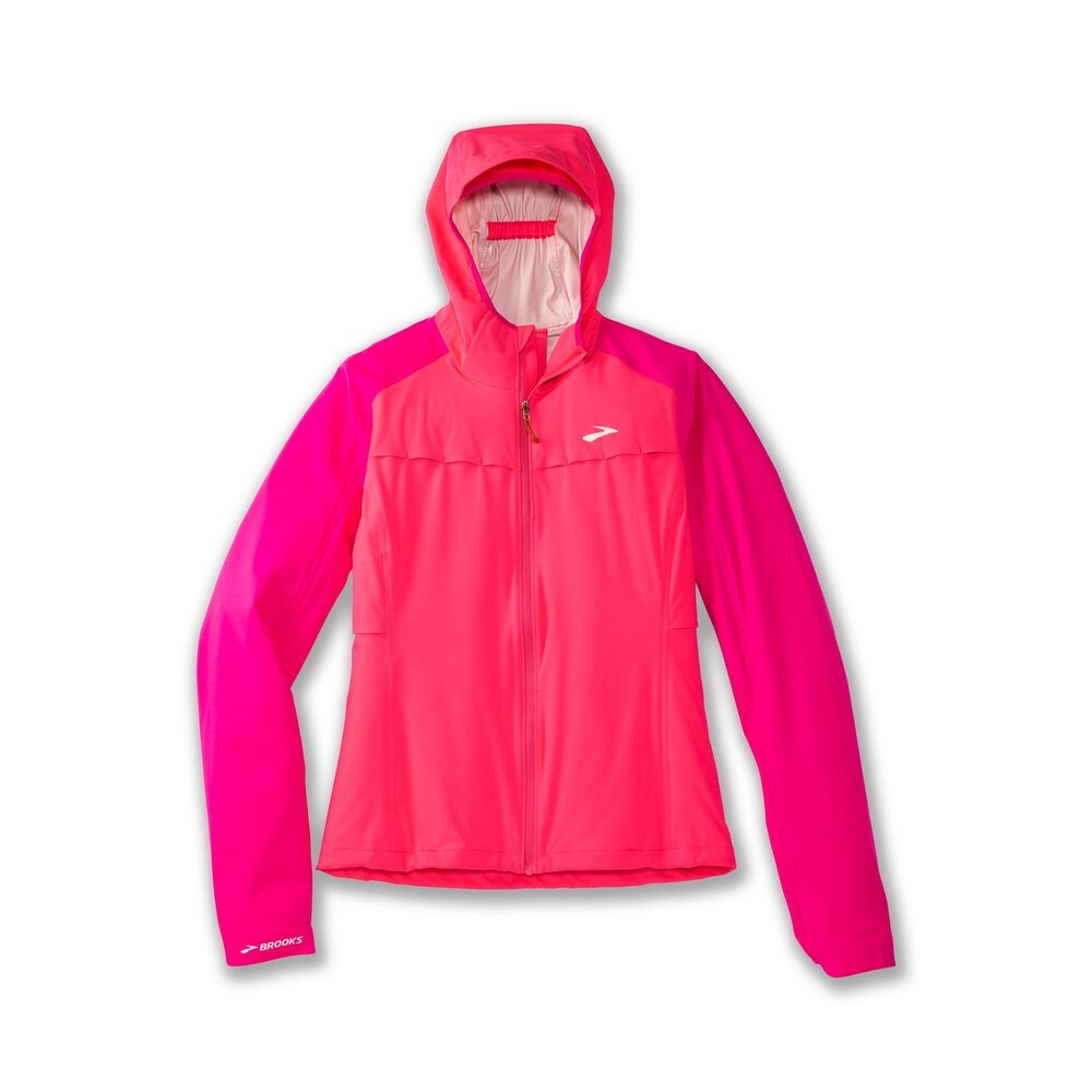 

Куртка Brooks High Point Waterproof, красный