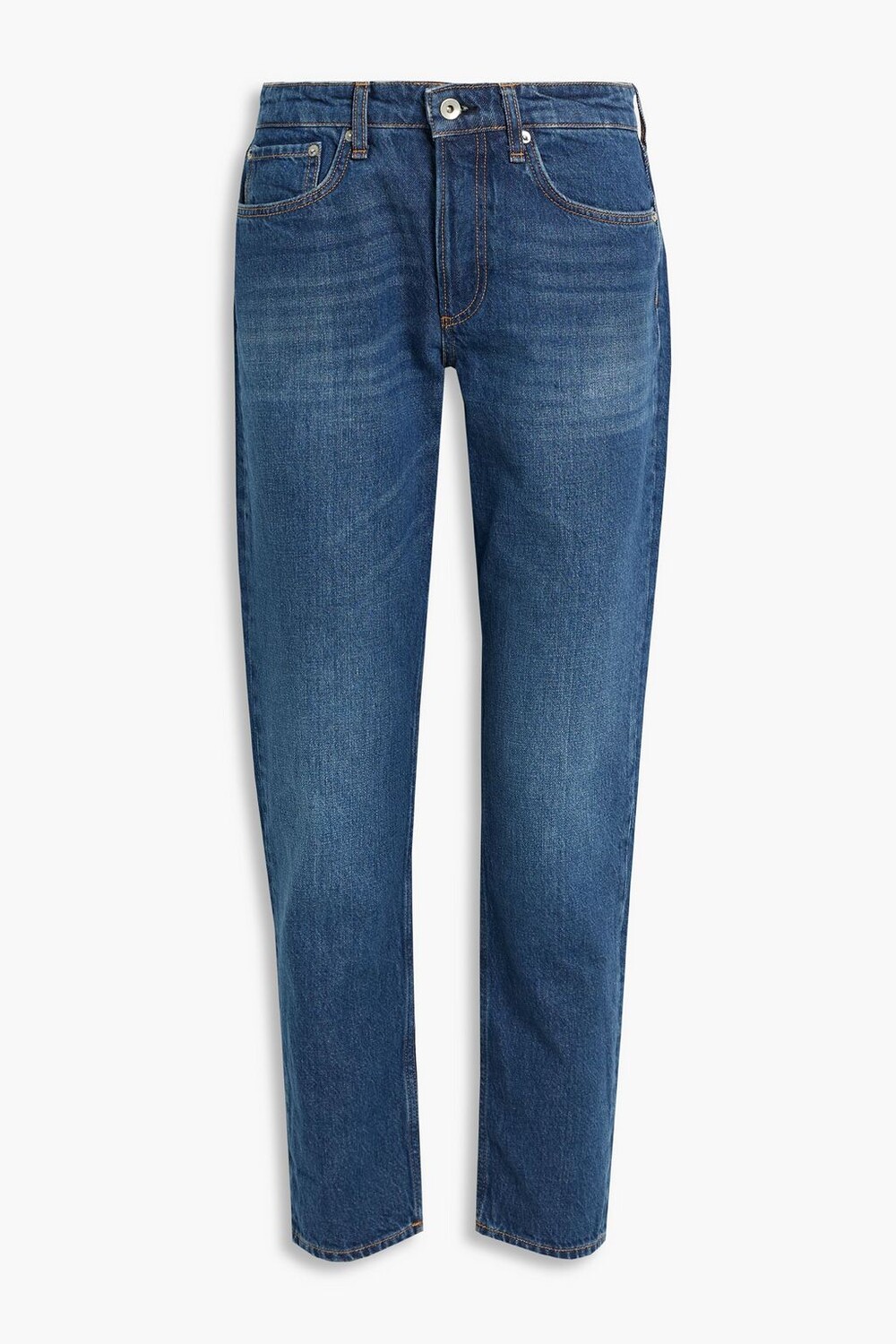 

Джинсы-бойфренды Rosa RAG & BONE, синий