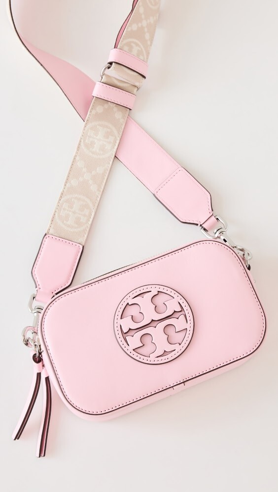 

Сумка-кроссбоди Tory Burch Miller Mini, розовый