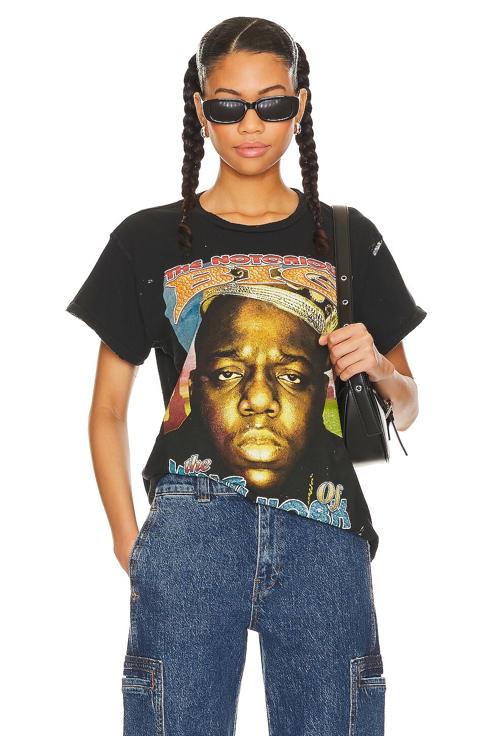 

Футболка Madeworn Notorious Big Classic Crew, цвет Coal Pigment