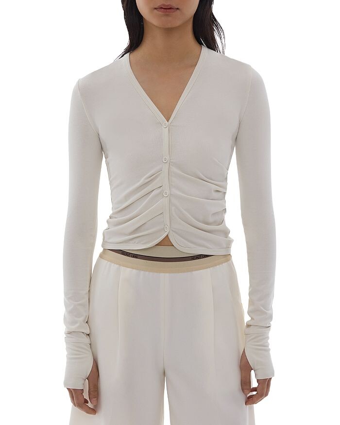 

Кардиган с рюшами Helmut Lang