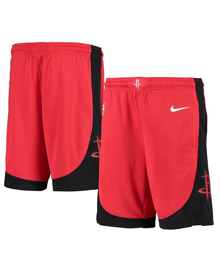 Шорты Swingman Big Boys Red Houston Rockets 2020/21 — Icon Edition Nike, красный