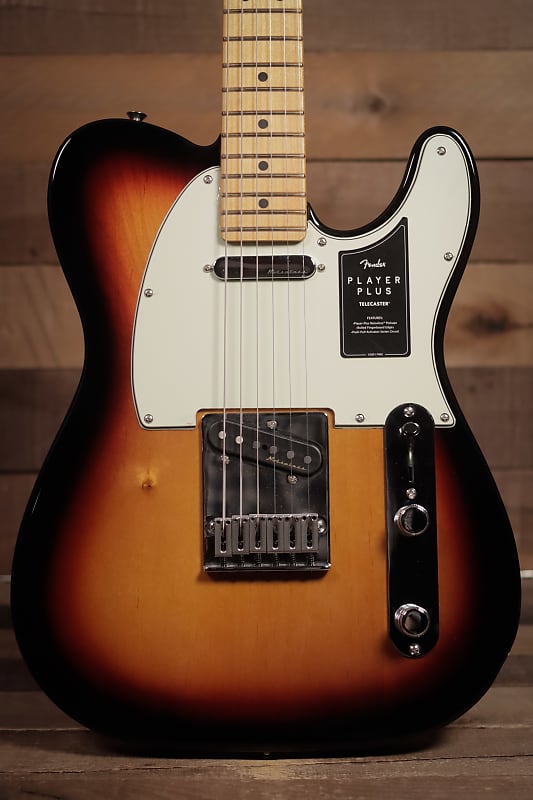 Электрогитара Fender Player Plus Telecaster, Maple FB, 3 Color Sunburst, Deluxe Bag электрогитара fender player telecaster 3 color sunburst