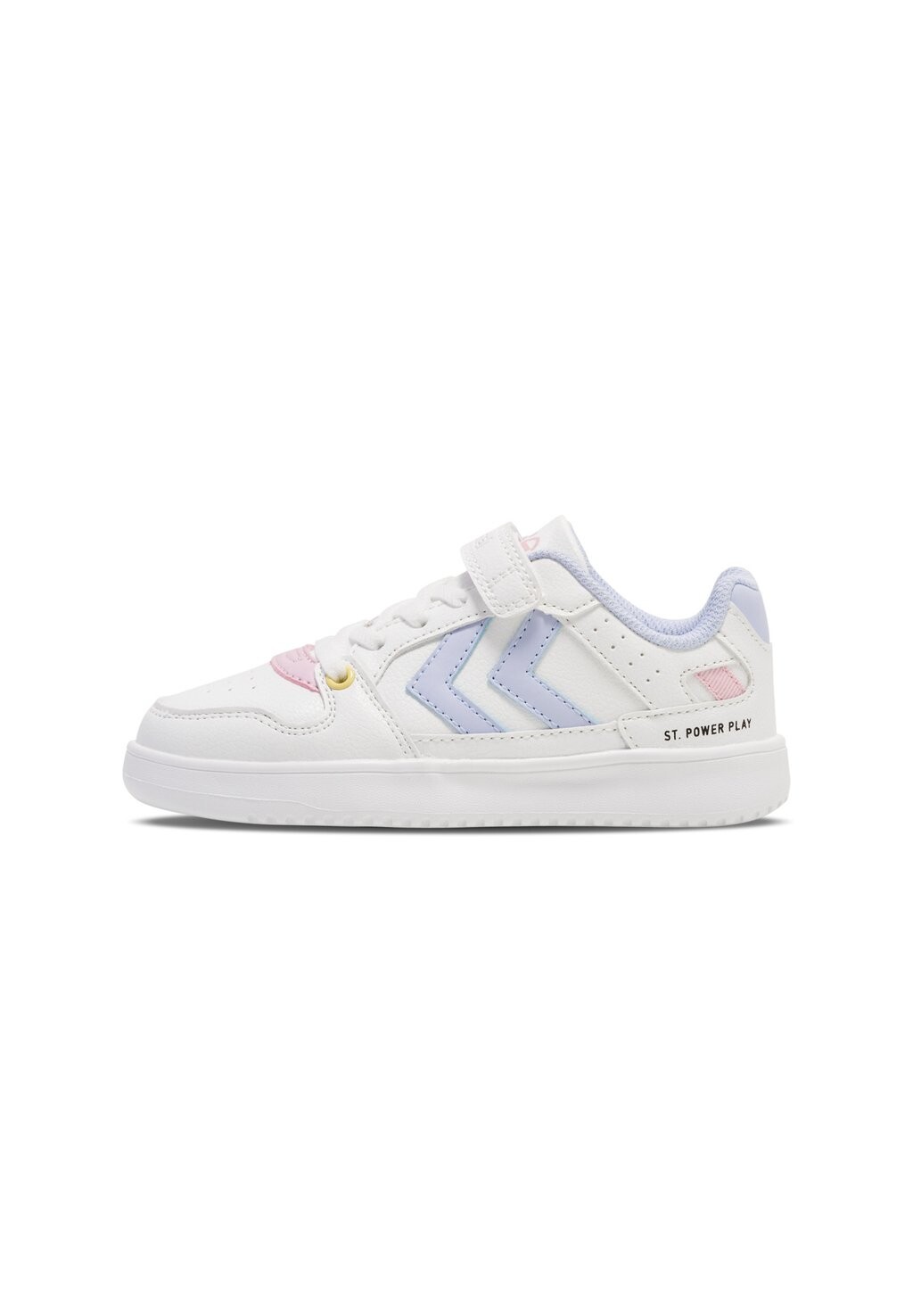 

Кроссовки низкие ST. POWER PLAY JR Hummel, цвет white yellow
