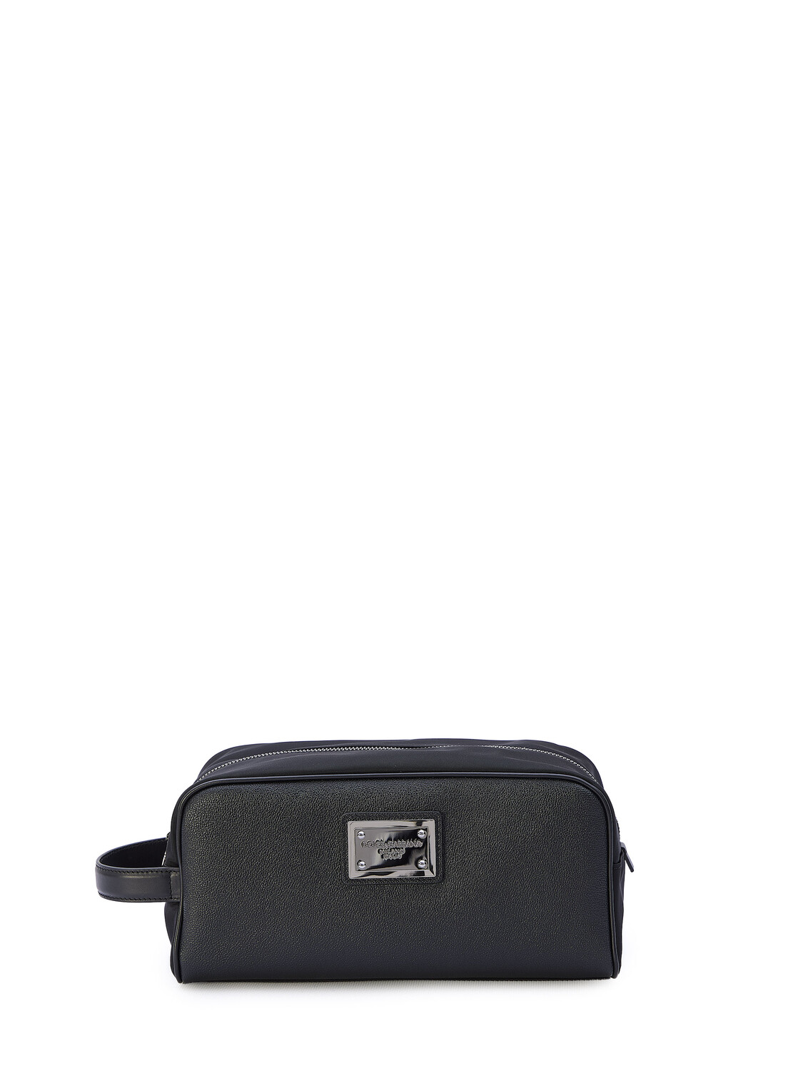 

Сумка Dolce&Gabbana Calfskin and nylon toiletry, черный