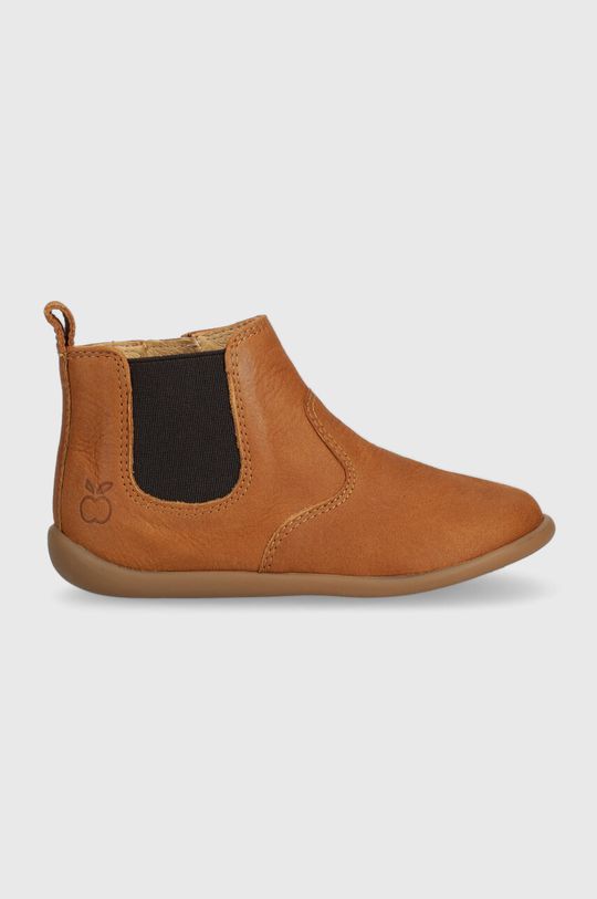 цена Pom D'api Детские замшевые туфли STAND-UP JOD, коричневый