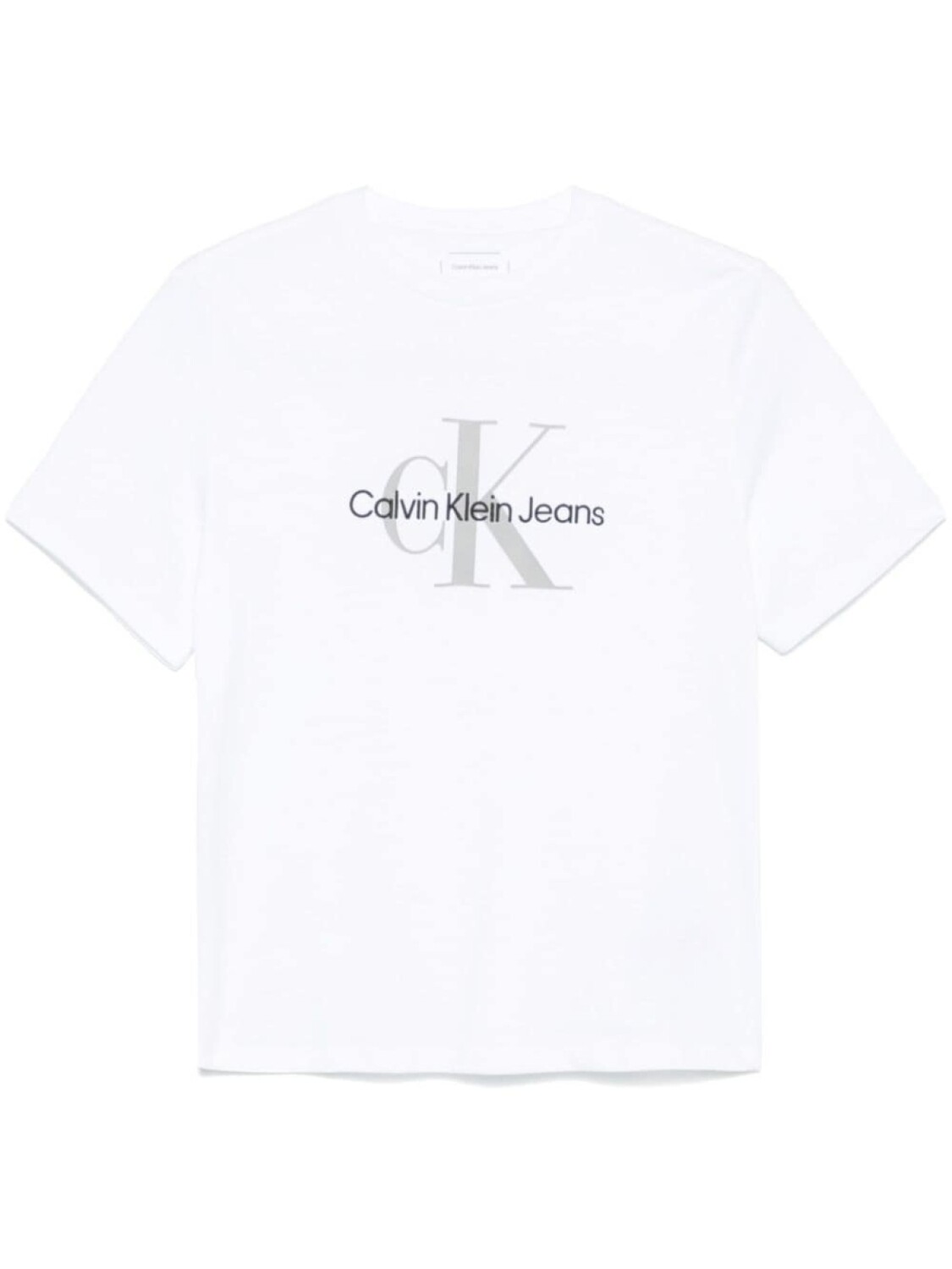 

Calvin Klein футболка с вышитым логотипом, белый