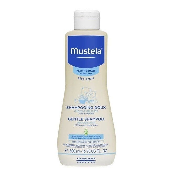 Mustela Bebe детский шампунь для волос, 500 ml mustela dermo cleansing saç ve vücut şampuan 500 ml