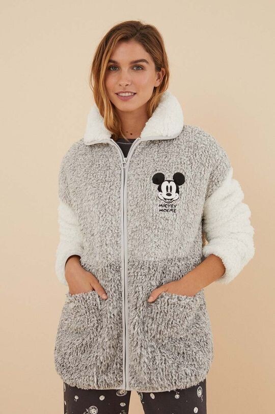 

Женский секретный халат с Микки Маусом women'secret, серый