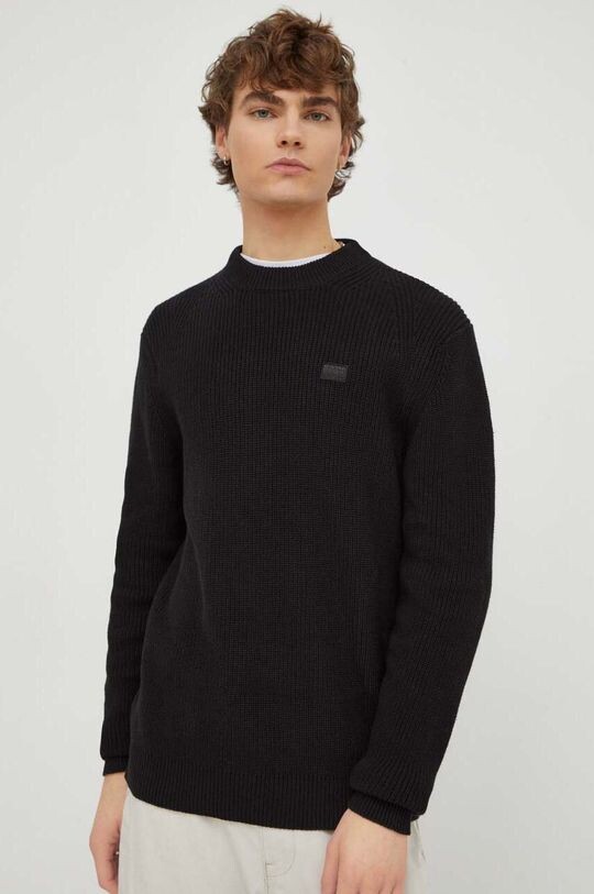 

Хлопковый свитер G-Star Raw, черный
