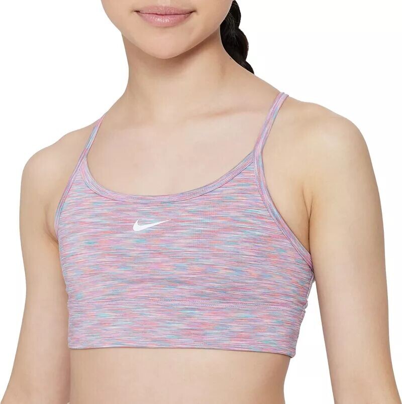 

Спортивный бюстгальтер Nike Dri-FIT Indy с легкой поддержкой для девочек