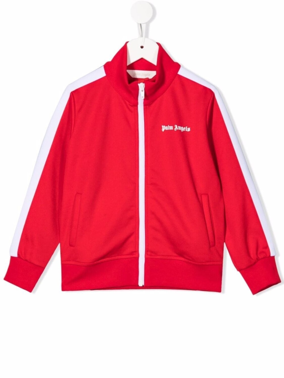 

Palm Angels Kids спортивная куртка с логотипом, красный