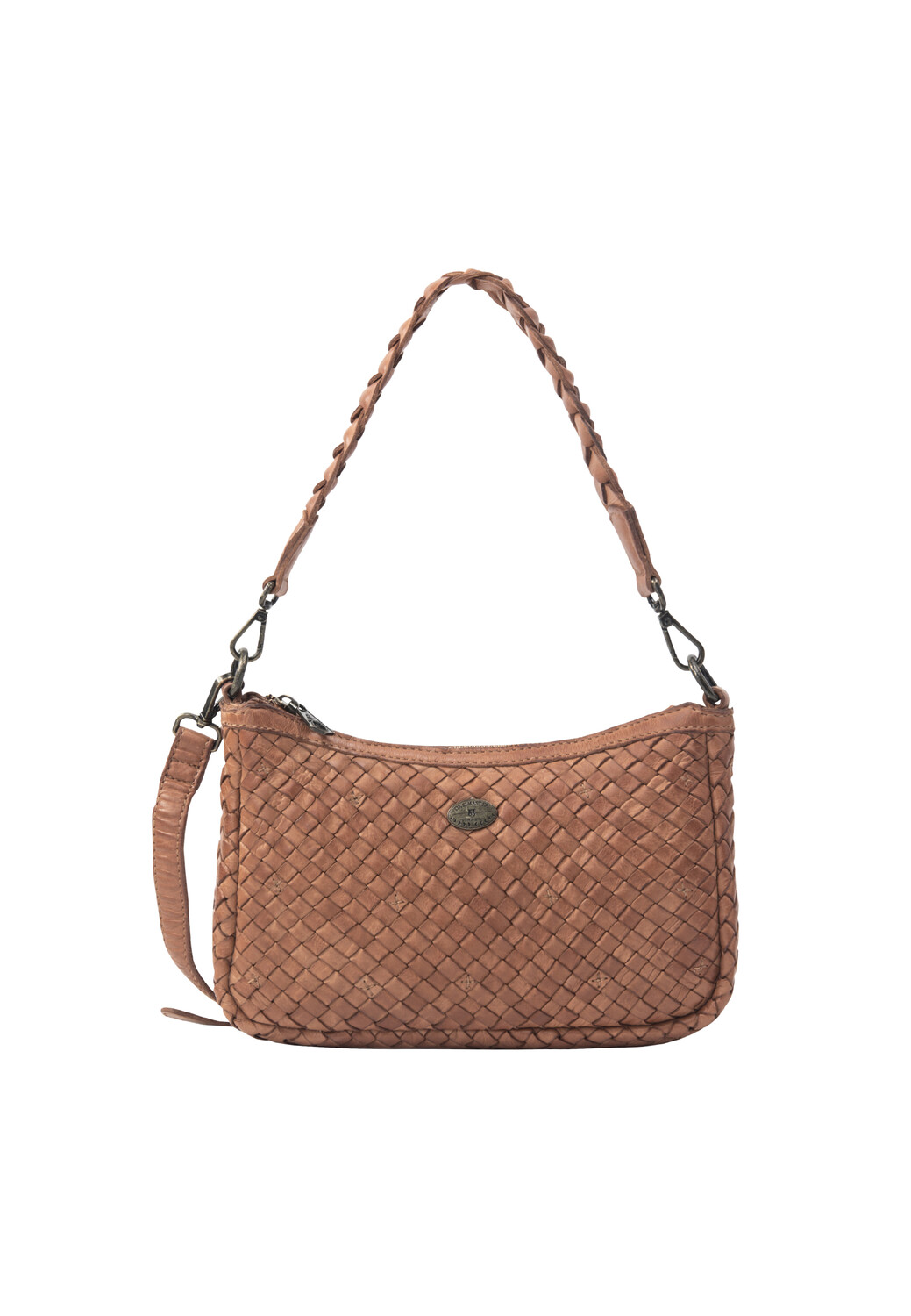 

Сумка через плечо DreiMaster Handtasche Aus Leder, цвет Kamel