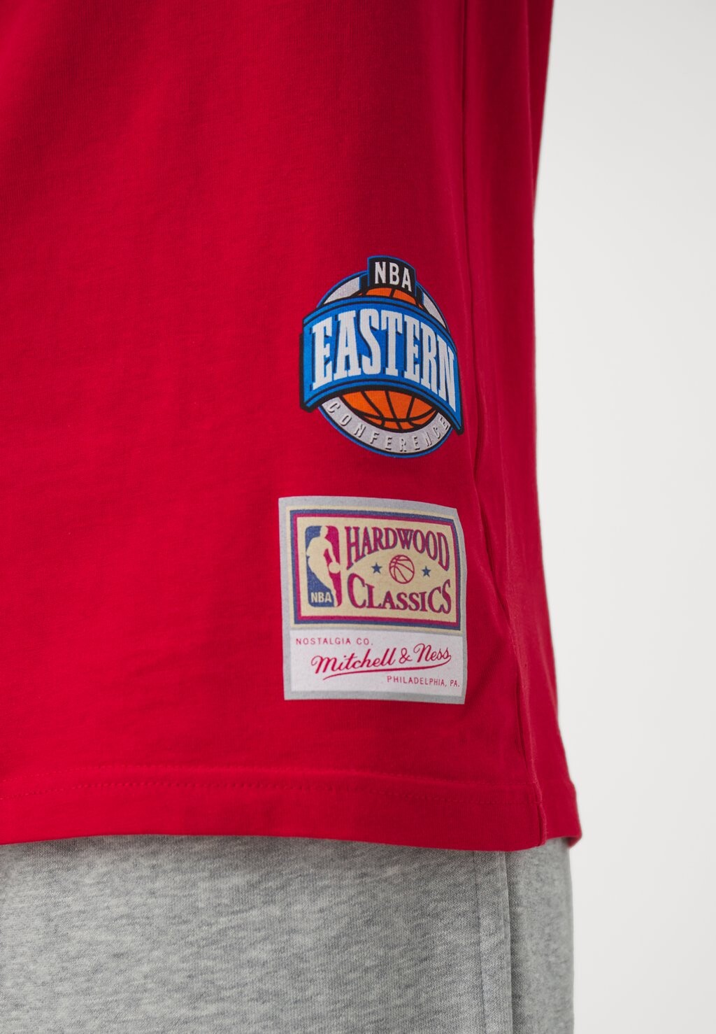 

Команда Nba Champ Stack Tee Mitchell & Ness, красные