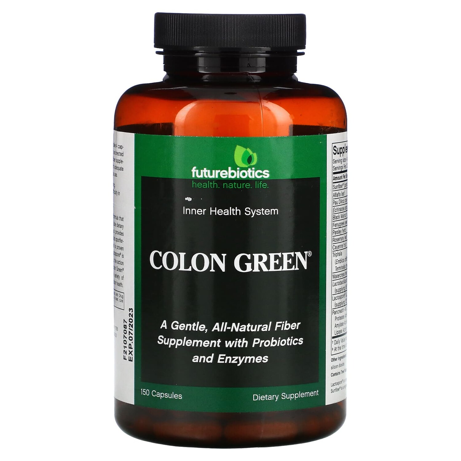 

Colon Green, 150 капсул, Futurebiotics