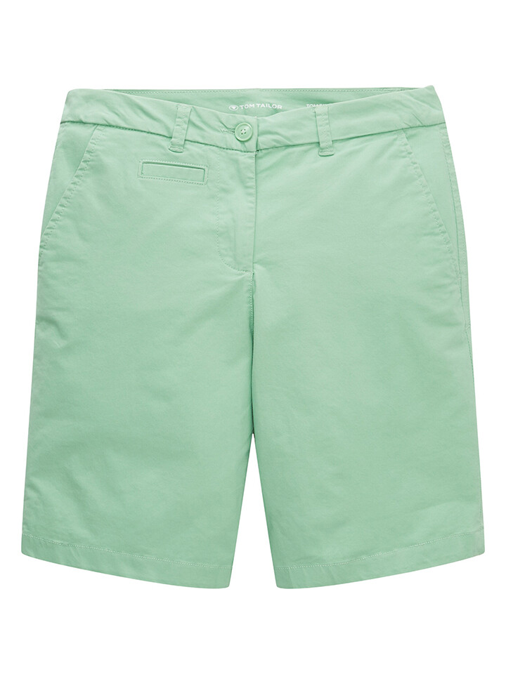 

Шорты Tom Tailor Bermudas, зеленый