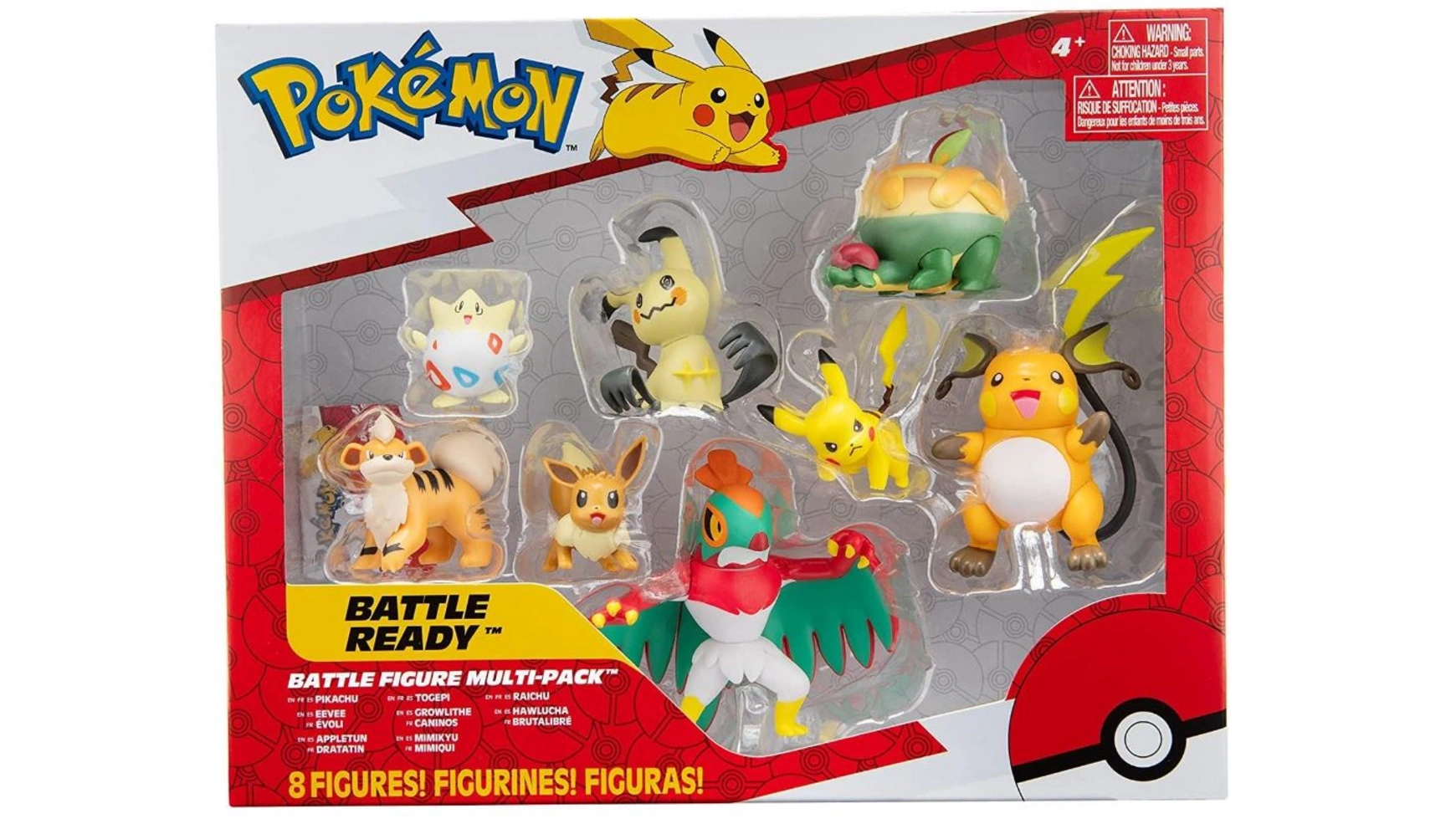 

Pokémon боевые фигурки, набор из 8 шт