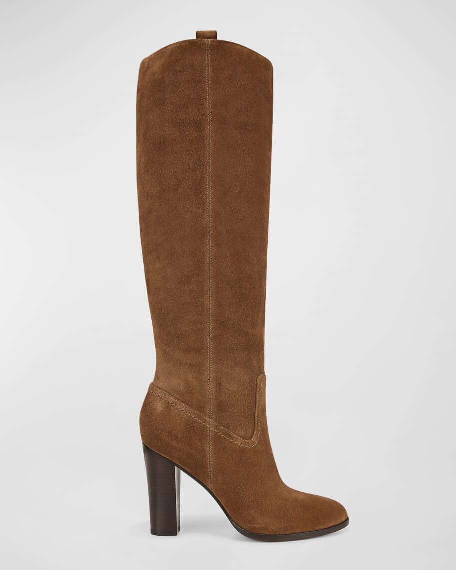 

Высокие сапоги Vesper Suede Apron Veronica Beard