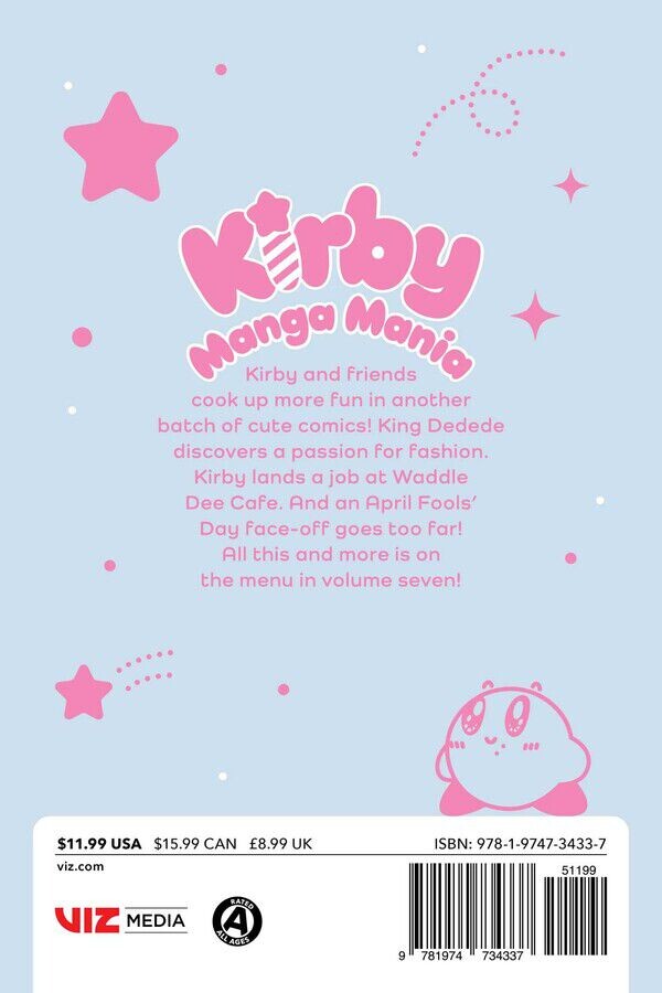 

Манга Kirby Manga Mania Volume 7