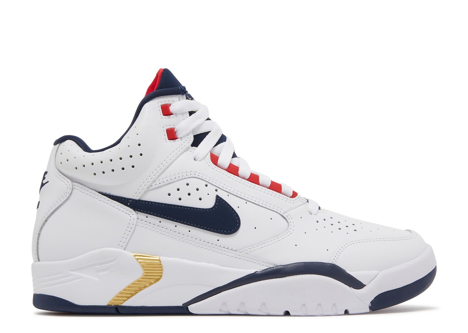 Кроссовки Nike Air Flight Lite Mid 'Olympic', белый