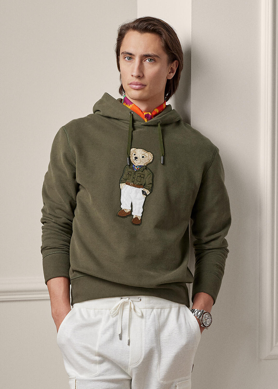 

Худи из флиса Polo Bear Ralph Lauren