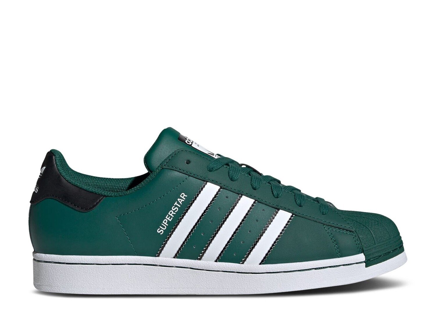 

Кроссовки adidas Superstar 'Collegiate Green White', зеленый