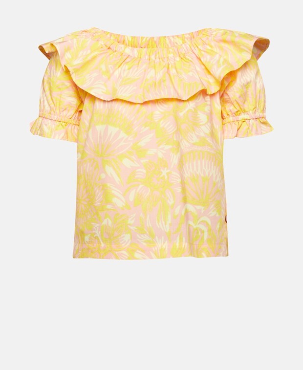 

Рубашка блузка Scotch & Soda, желтый