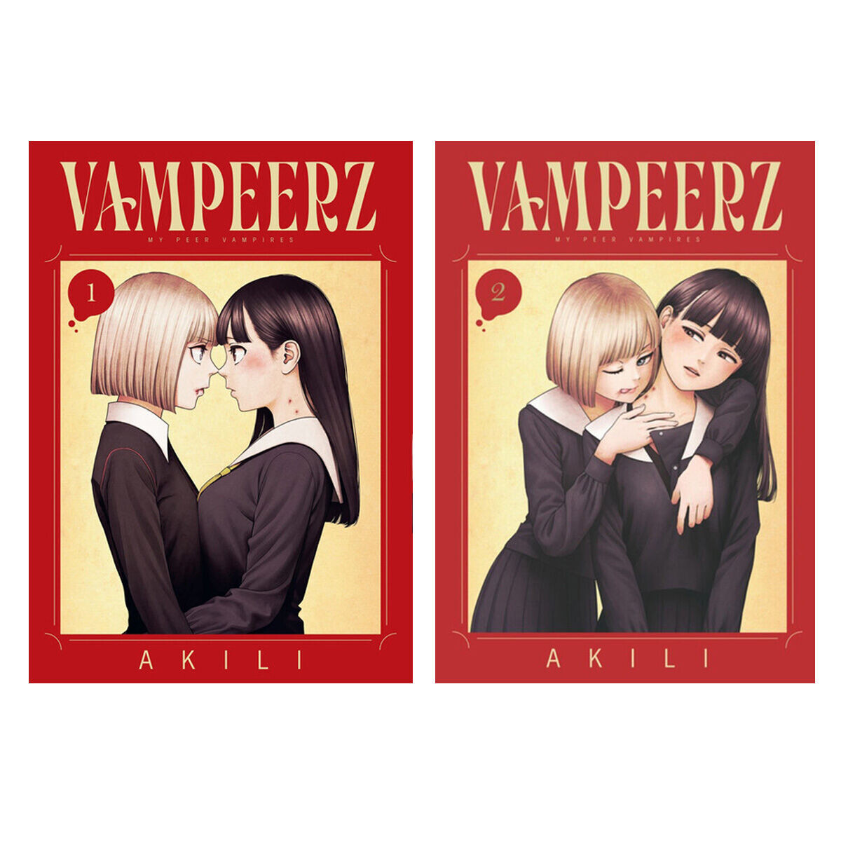 

Манга Vampeerz My Peer Vampires Manga (1-2) Bundle