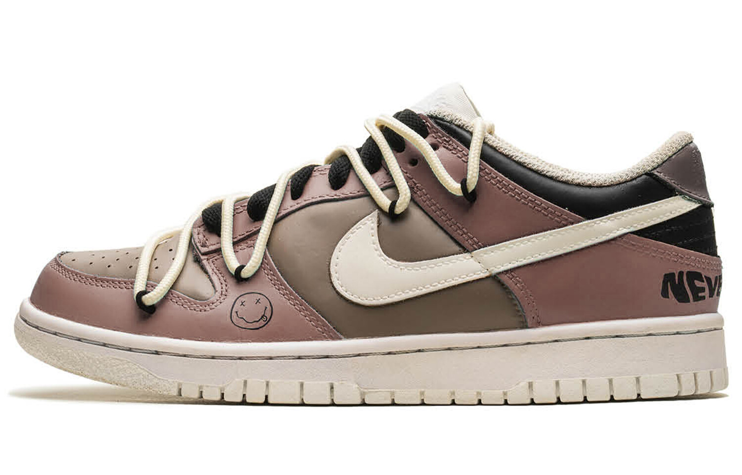 

Кроссовки Nike Dunk Skateboarding Shoes Women's Low-top Brown/brown, коричневый