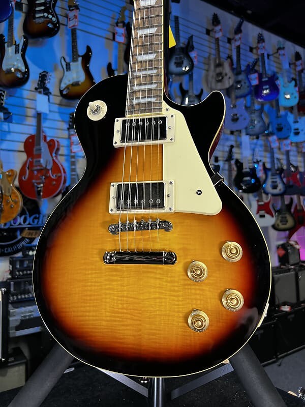 

Электрогитара Epiphone Les Paul Standard '50s Electric Guitar - Vintage Sunburst Authorized Dealer Free Shipping! 104 GET PLEK’D!