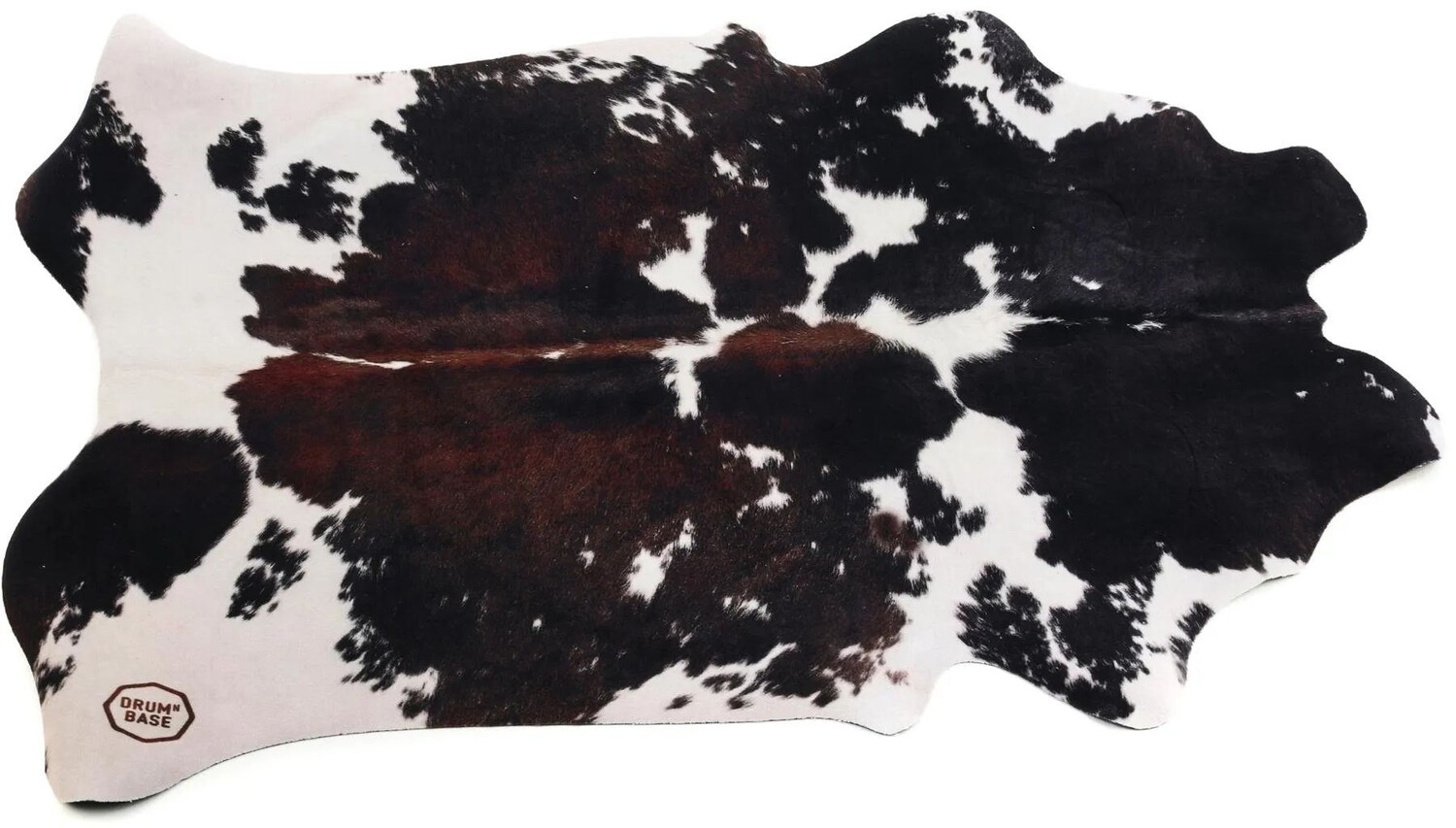 

Drum N Base Vegan Cow Drum Rug/Stage Mat — Clara Black/White