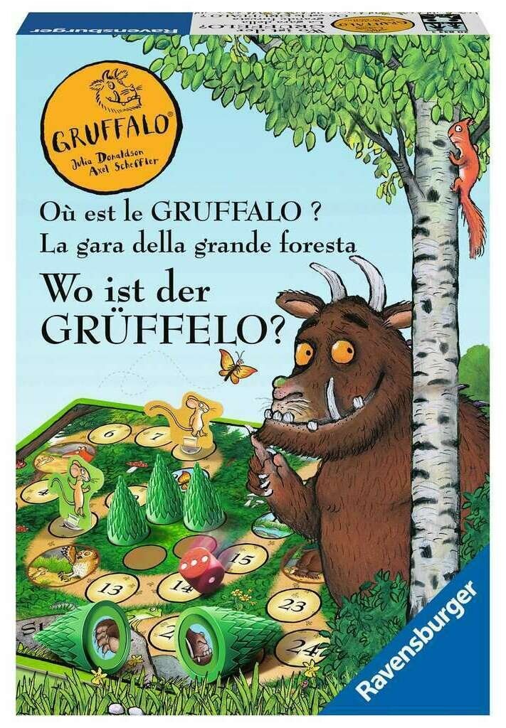 

Настольная игра WO IST DER GRÜFFELO Ravensburger, цвет mehrfarbig