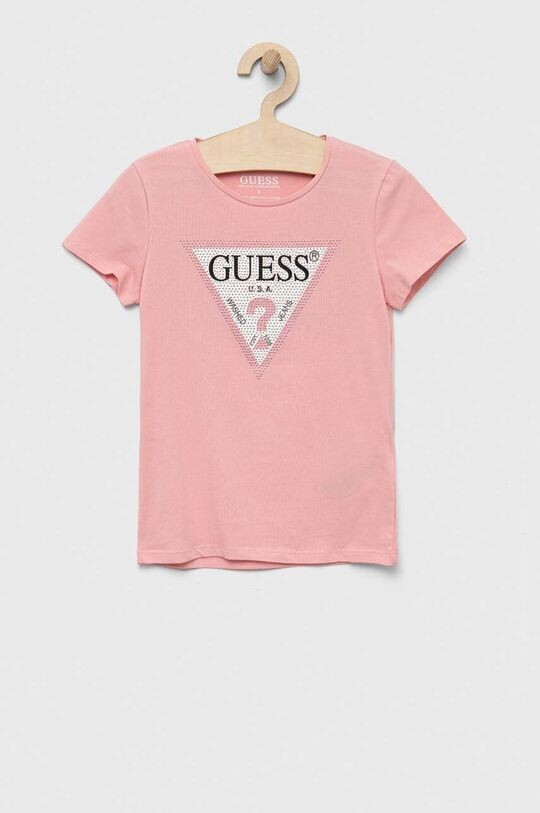 

Детская футболка Guess, розовый