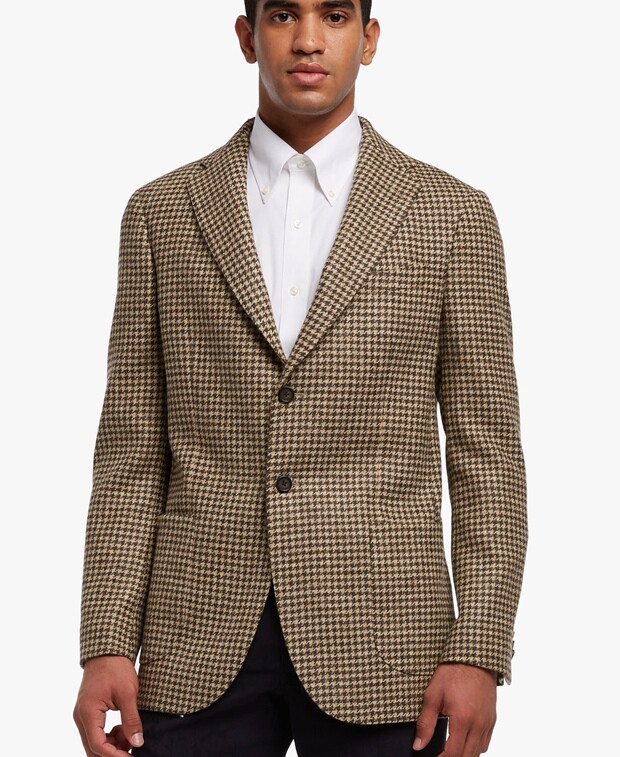 

Шерстяной пиджак Brooks Brothers, черный