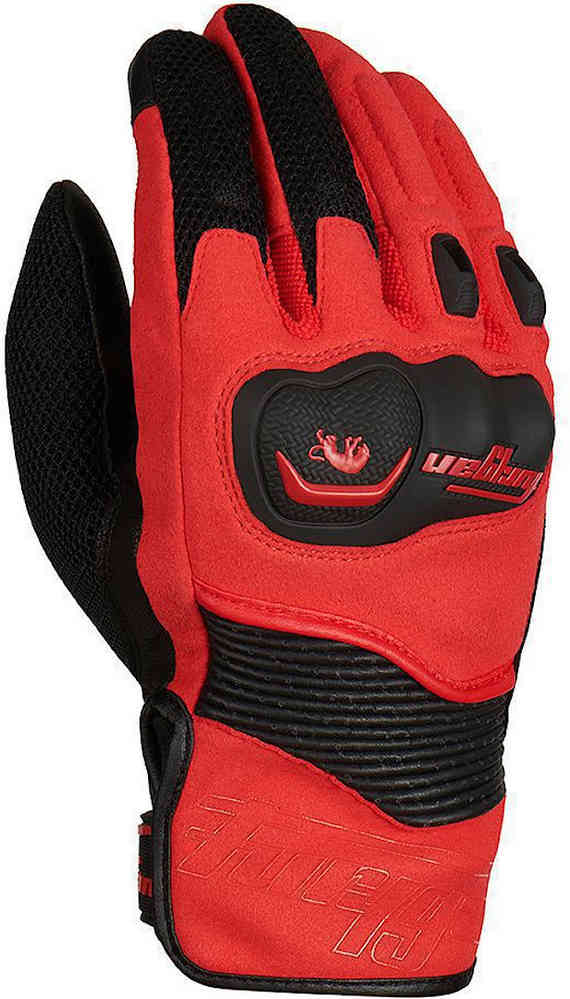 цена Мотоциклетные перчатки Dust D3O Furygan, черный красный