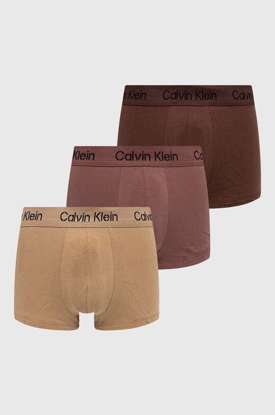 

Комплект боксеров , 3 пары Calvin Klein Underwear, коричневый