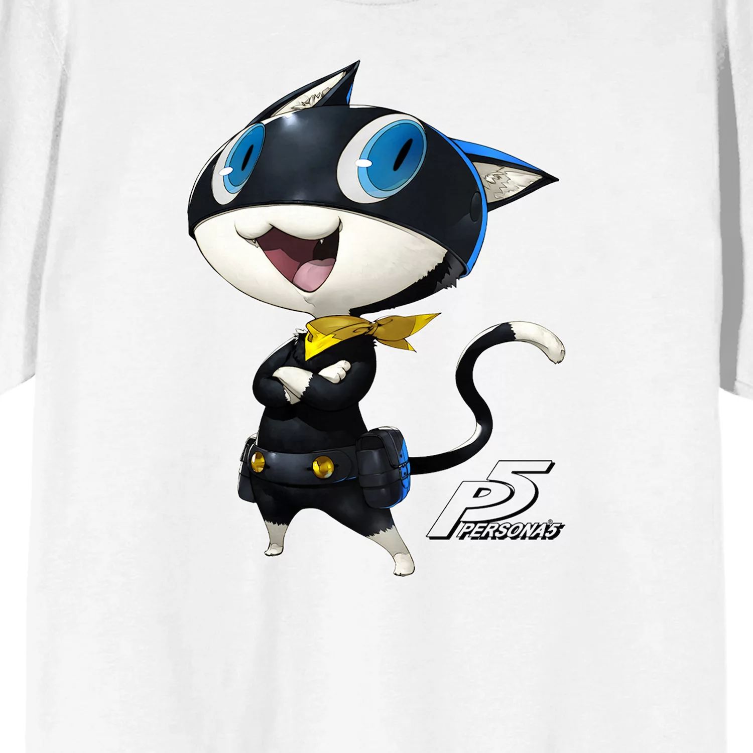 

Мужская футболка с логотипом Morgana Persona 5 Licensed Character