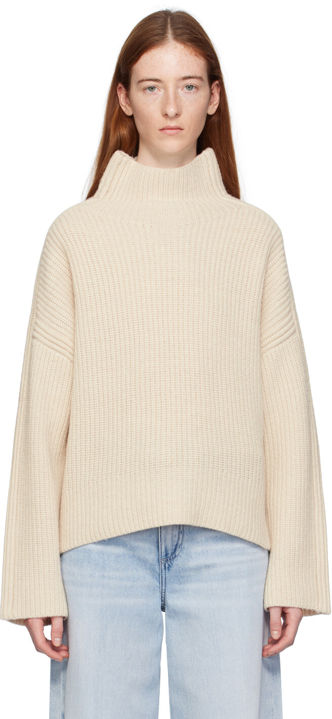 

rag &bone Off-White Водолазка Connie rag & bone