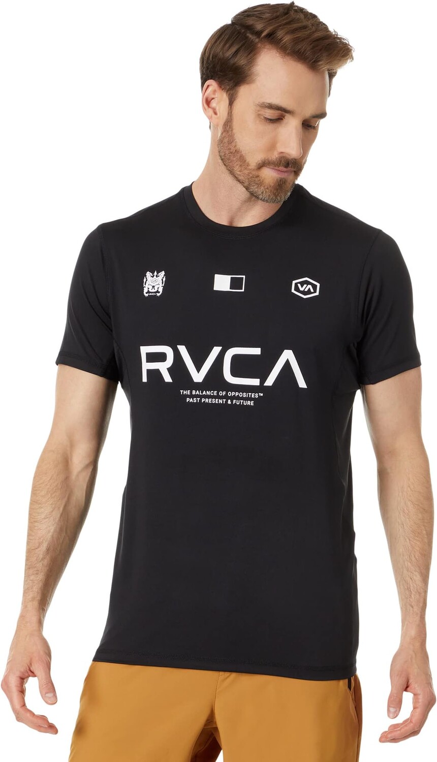 

Футболка Vent RVCA Badge S/S, черный
