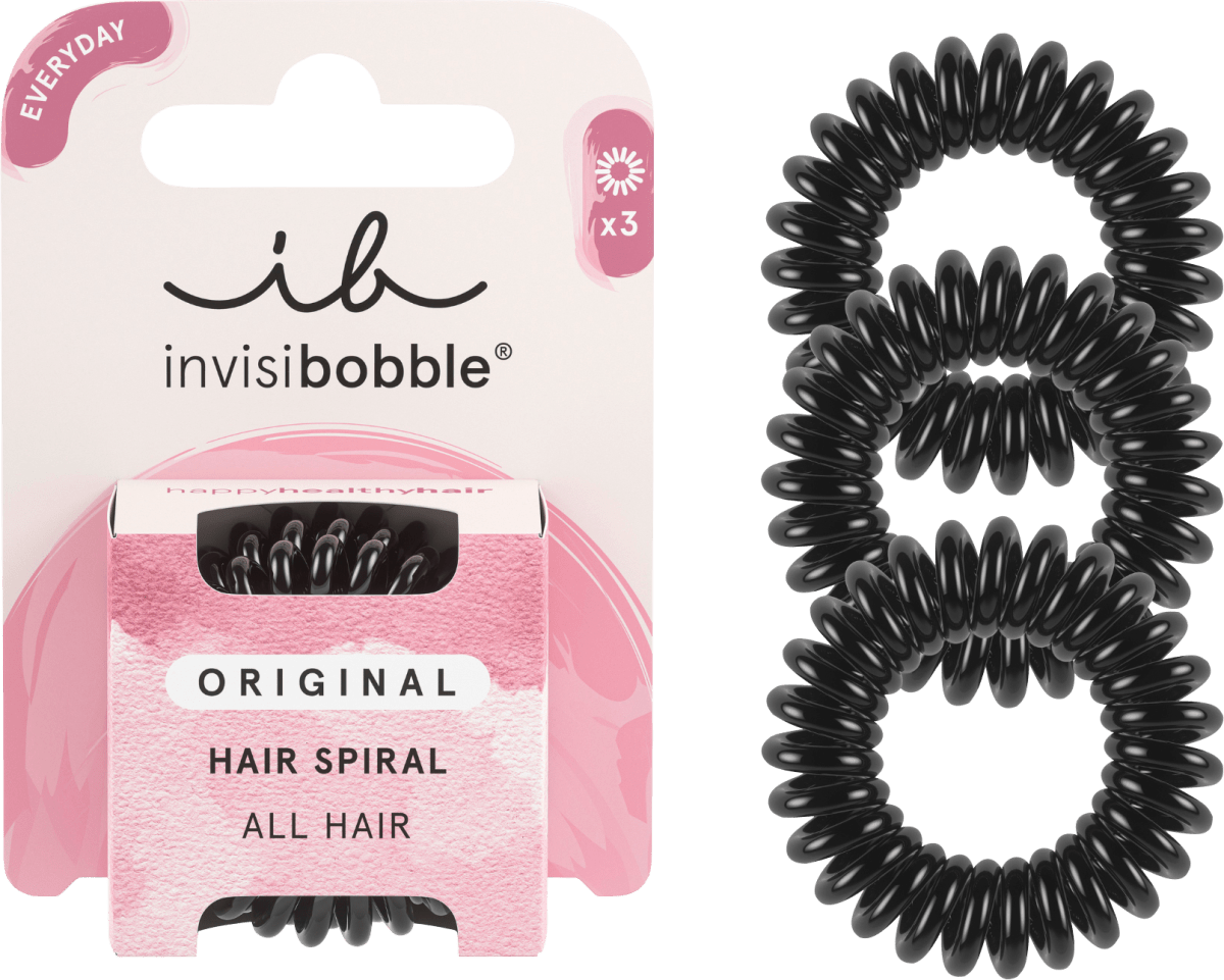 Резинки для волос Original True Black 3 шт. invisibobble