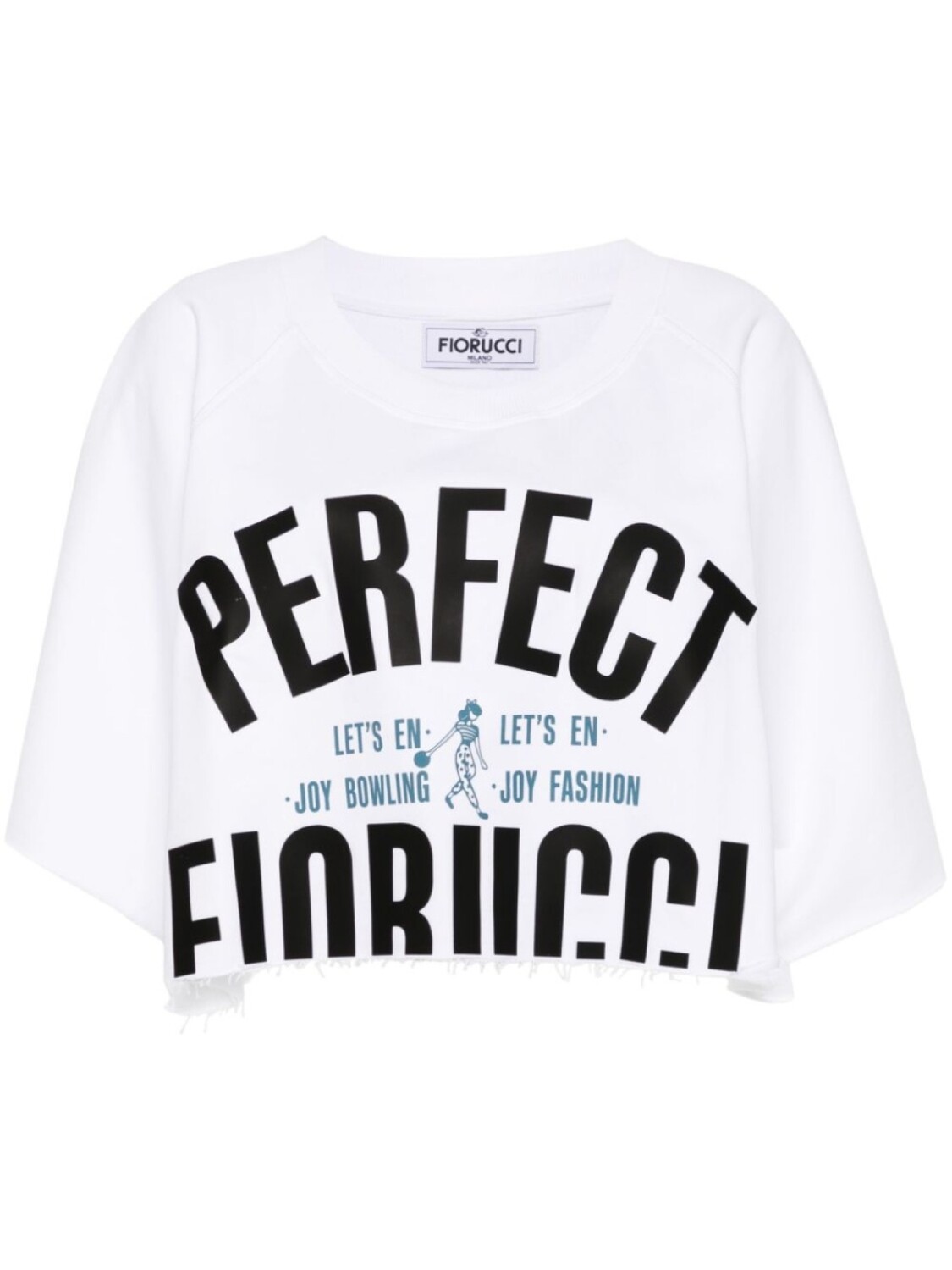 

Fiorucci толстовка с логотипом, белый