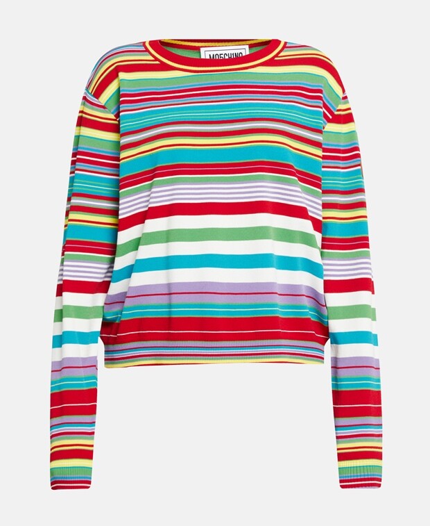

Джемпер с длинными рукавами Moschino Jeans, красный