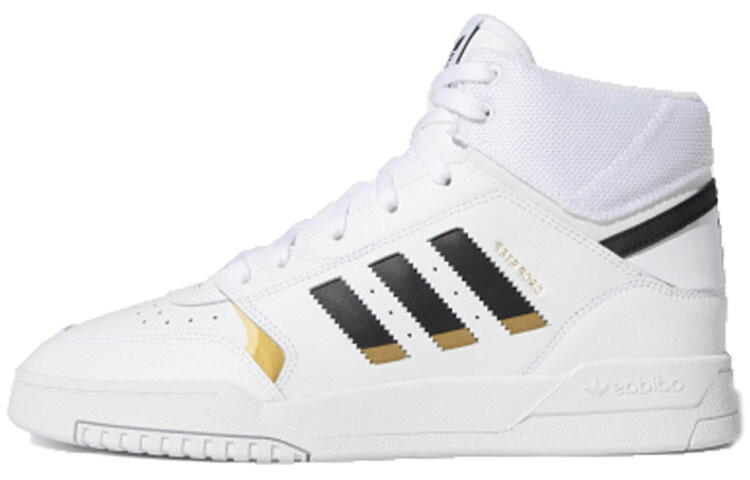 

Кроссовки унисекс для скейтбординга Adidas Originals Drop Step белый/черный
