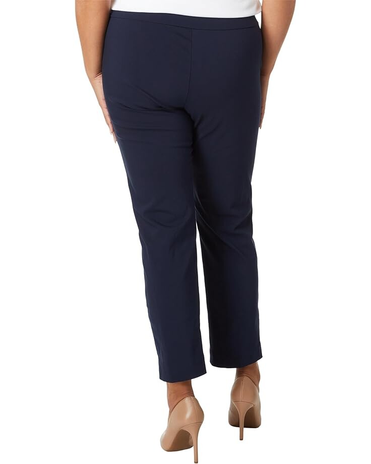 

Брюки Krazy Larry Plus Size Pull-On Ankle Pants, темно-синий